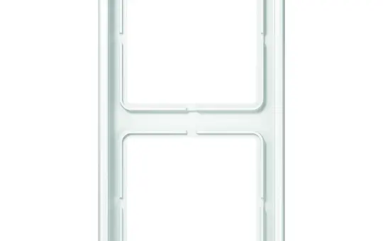 JUNG LS982WW Abdeckrahmen LS 990 2-fach | alpinweiß