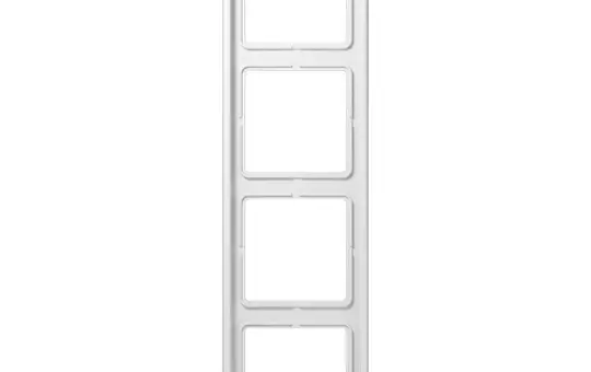 JUNG LS984WW Abdeckrahmen LS 990 4-fach | alpinweiß