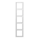 JUNG LS985WW Abdeckrahmen LS 990 5-fach | alpinweiß