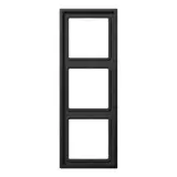 JUNG AL2983D Abdeckrahmen LS 990 3-fach | dark