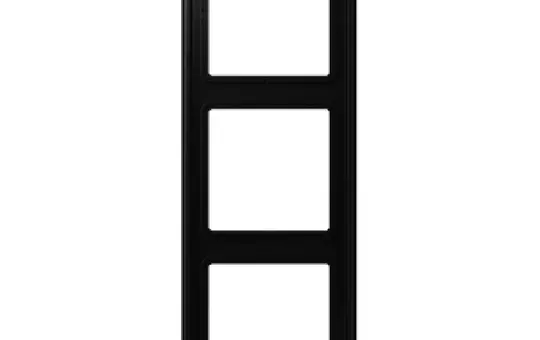 JUNG LS983SWM Abdeckrahmen LS 990 3-fach | graphitschwarz matt