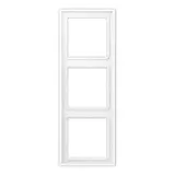 JUNG LS983WWM Abdeckrahmen LS 990 3-fach | schneeweiß matt