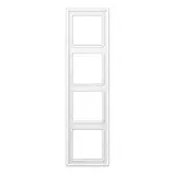 JUNG LS984WWM Abdeckrahmen LS 990 4-fach | schneeweiß matt