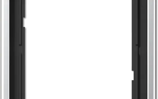 JUNG AL2981 Abdeckrahmen LS 990 1-fach | aluminium