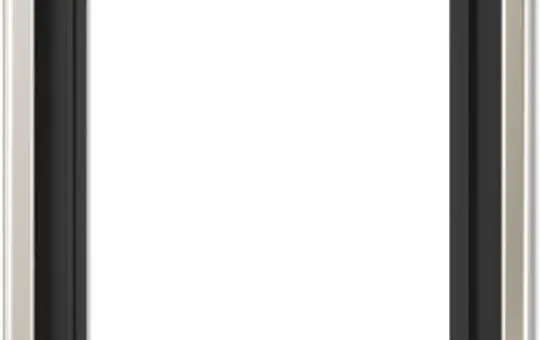 JUNG ES2981 Abdeckrahmen LS 990 1-fach | edelstahl