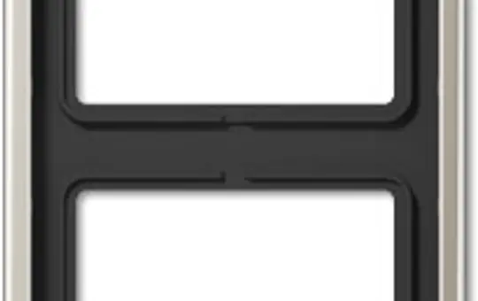 JUNG ES2982 Abdeckrahmen LS 990 2-fach | edelstahl