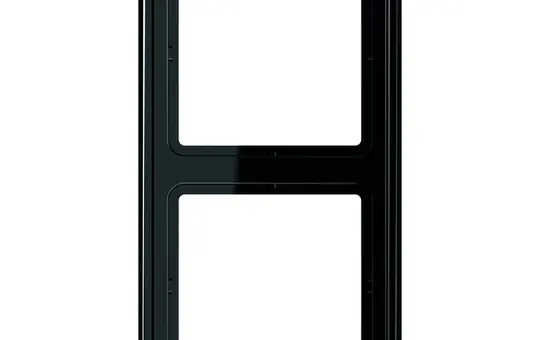 JUNG LS982SW Abdeckrahmen LS 990 2-fach | schwarz