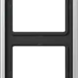 JUNG AL2984 Abdeckrahmen LS 990 4-fach | aluminium