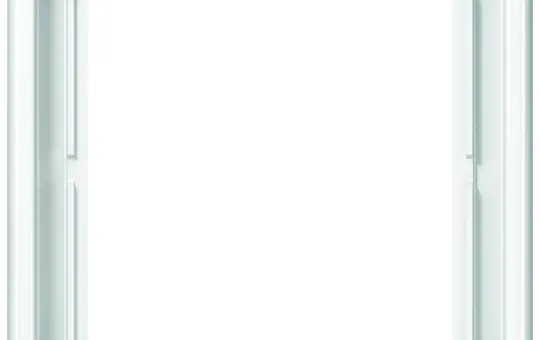 JUNG LS981WW Abdeckrahmen LS 990 1-fach | alpinweiß