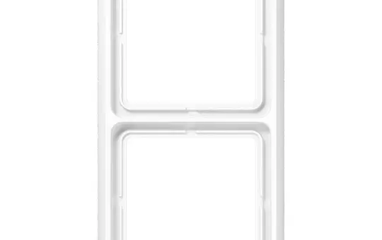 JUNG CD582WW Abdeckrahmen CD 2-fach | alpinweiß