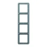 JUNG CD584GR Abdeckrahmen CD 4-fach | grau