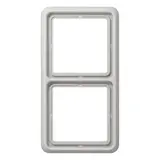 JUNG CD582LG Abdeckrahmen CD 2-fach | lichtgrau