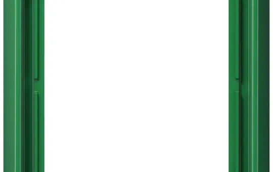 JUNG CD581WUGN Abdeckrahmen CD 1-fach, Thermoplast | grün