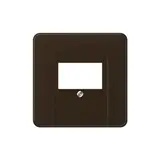 JUNG CD569TBR Telefonabdeckung Serie CD Standard | braun