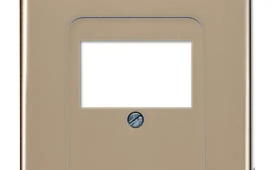 JUNG CD569TPT Telefonabdeckung Serie CD Standard | platin