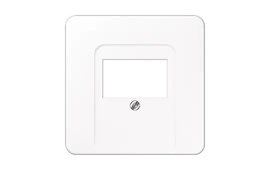 JUNG CD569TWW Telefonabdeckung Serie CD Standard | alpinweiß