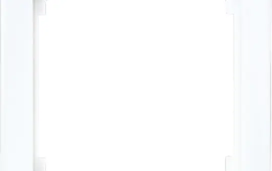 JUNG 590ZA Zwischenrahmen Serie CD für RJ45-Anschlussdosen | weiß