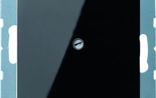 JUNG A590ASW Leitungsauslass mit Zugentlastung Serie A Standard | schwarz