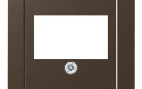 JUNG A569PLTMO Telefonabdeckung Serie A Standard | mokka