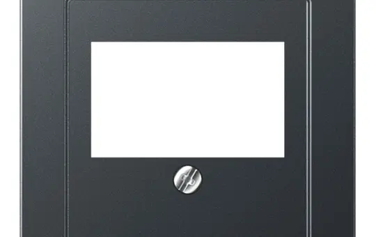 JUNG A569BFPLTANM Telefonabdeckung Serie A Thermoplast | anthrazit matt