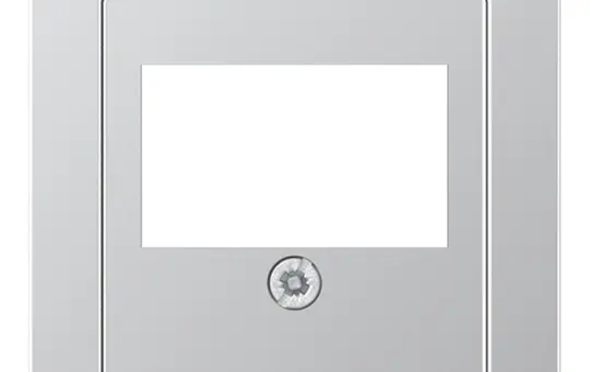 JUNG A569PLTAL Telefonabdeckung Serie A Standard | aluminium