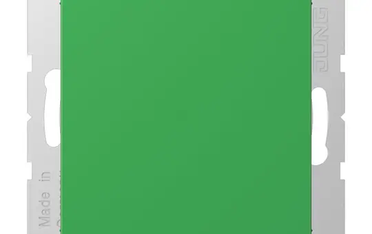 JUNG A594-0GN Blindabdeckung Serie A/AS gerastet | grün