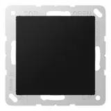 JUNG A594-0SWM Blindabdeckung Serie A/AS gerastet | graphitschwarz matt