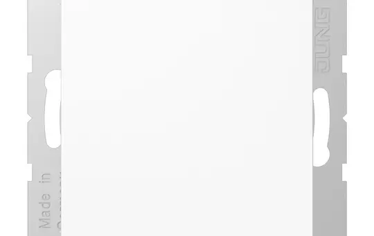 JUNG A594-0WW Blindabdeckung Serie A/AS gerastet | alpinweiß