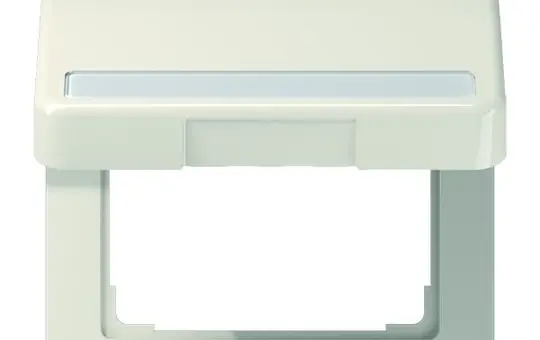 JUNG CD590BFNAKL Klappdeckel mit Schriftfeld Serie CD Standard | weiß