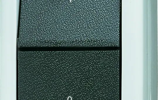 JUNG 802W Wippschalter WG 800 Ausschalter, 2-polig