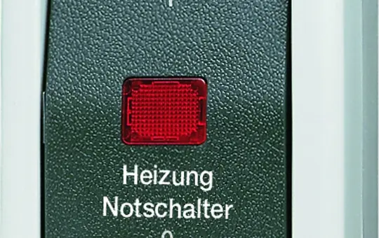 JUNG 803HW Heizungsschalter Serie WG 800 Ausschalter, 3-polig