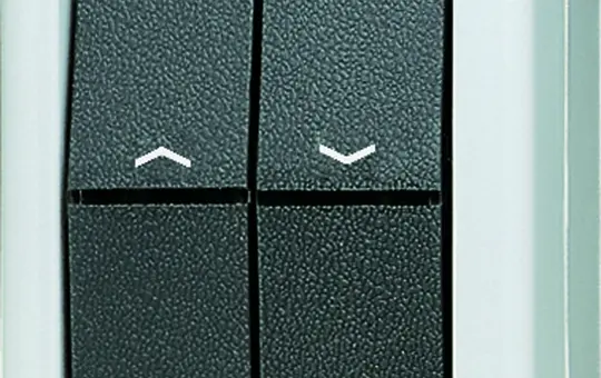 JUNG 839VW Jalousie-Wipptaster Aufputz 2 Schließer