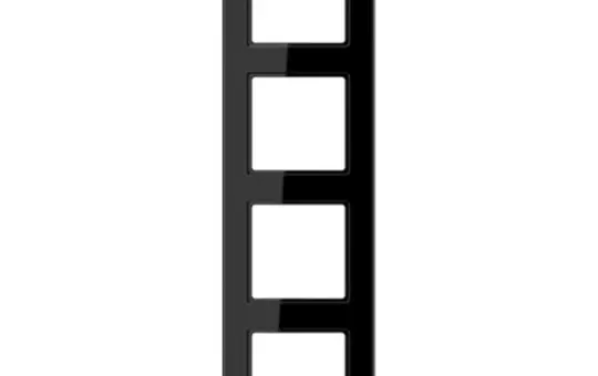 JUNG AC584SW Abdeckrahmen A creation 4-fach | schwarz
