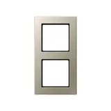 JUNG AC582CH Abdeckrahmen A creation 2-fach | champagner