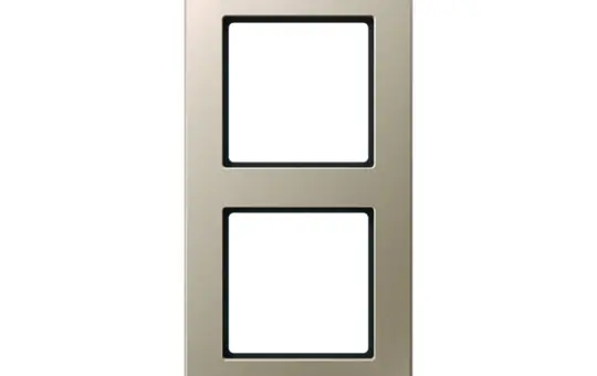 JUNG AC582CH Abdeckrahmen A creation 2-fach | champagner