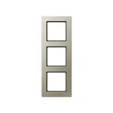 JUNG AC583CH Abdeckrahmen A creation 3-fach | champagner