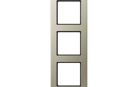 JUNG AC583CH Abdeckrahmen A creation 3-fach | champagner