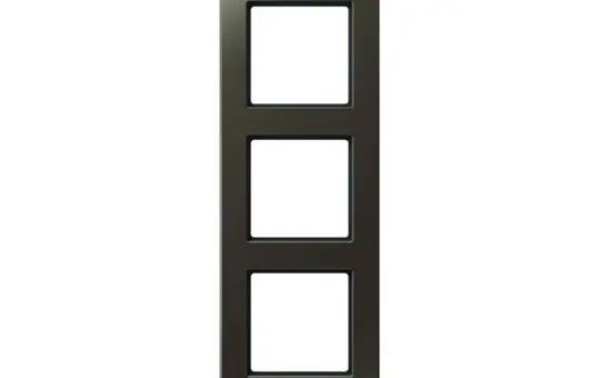 JUNG AC583MO Abdeckrahmen A creation 3-fach | mokka