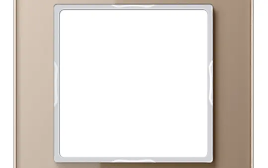 JUNG AC581GLCH Abdeckrahmen A creation 1-fach | glas champagner