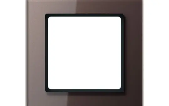 JUNG AC581GLMO Abdeckrahmen A creation 1-fach | glas mokka