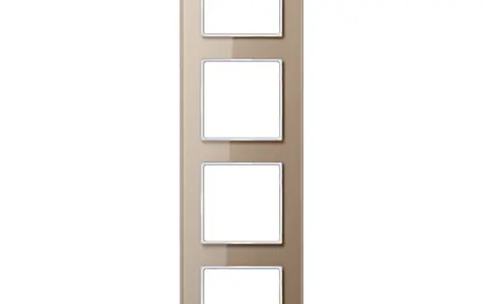 JUNG AC584GLCH Abdeckrahmen A creation 4-fach | glas champagner