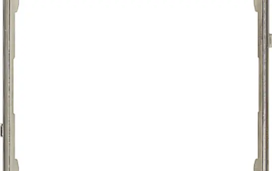 JUNG CDP81ES Applikationsrahmen CD Plus Rahmen | edelstahl