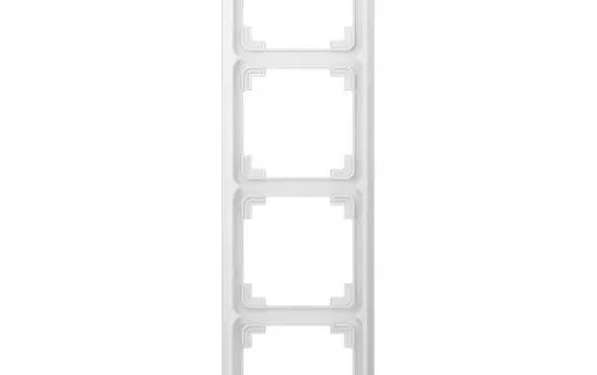 JUNG CDP584WW Abdeckrahmen CD plus 4-fach | alpinweiß