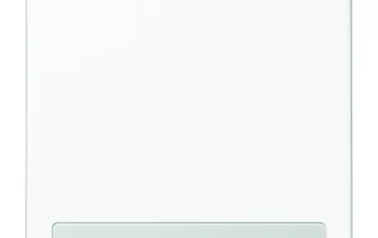 JUNG LS990NAWW beschr. Wippe Serie LS 1-fach, Schriftfeld | alpinweiß