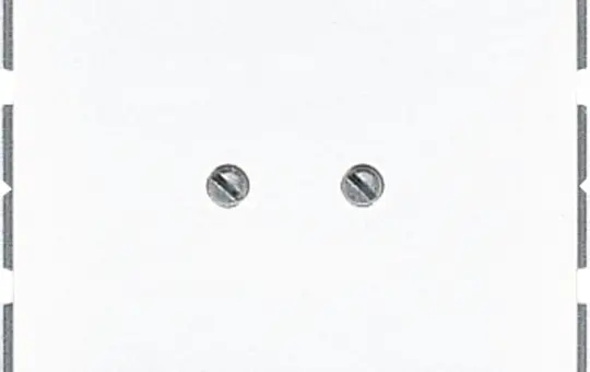 JUNG CD561BWW Blindabdeckung Serie CD geschraubt | alpinweiß