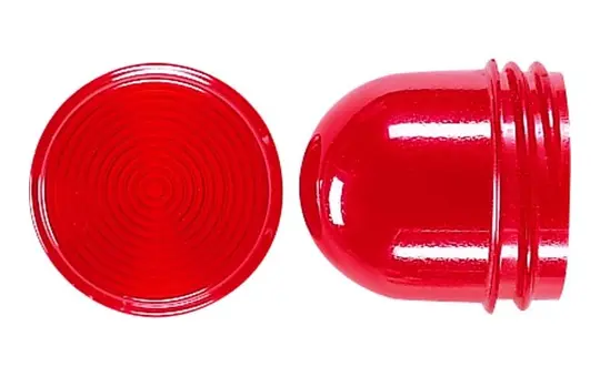 JUNG 37R Schraubhaube für Lichtsignale hoch | rot