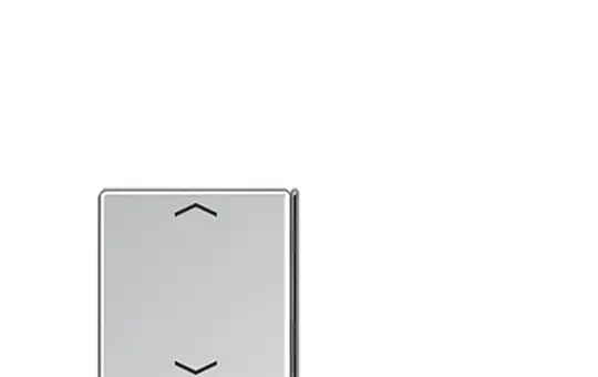 JUNG A404TSAPAL23 Tastensatz m. Pfeilsymb. F40 Serie A/AS 4-fach, unten links, oben rechts | aluminium