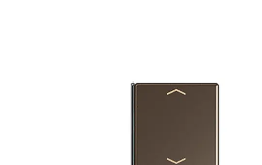 JUNG A404TSAPMO14 Tastensatz m. Pfeilsymb. F40 Serie A/AS 4-fach, unten rechts, oben links | mokka