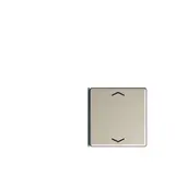 JUNG A404TSAPCH14 Tastensatz m. Pfeilsymb. F40 Serie A/AS 4-fach, unten rechts, oben links | champagner