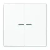 JUNG LS995KO5WW Kontrollwippe Serie LS 2-fach | alpinweiß